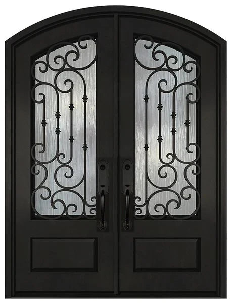 Fiberglass Double Entry Doors With Glass | BGW Doors