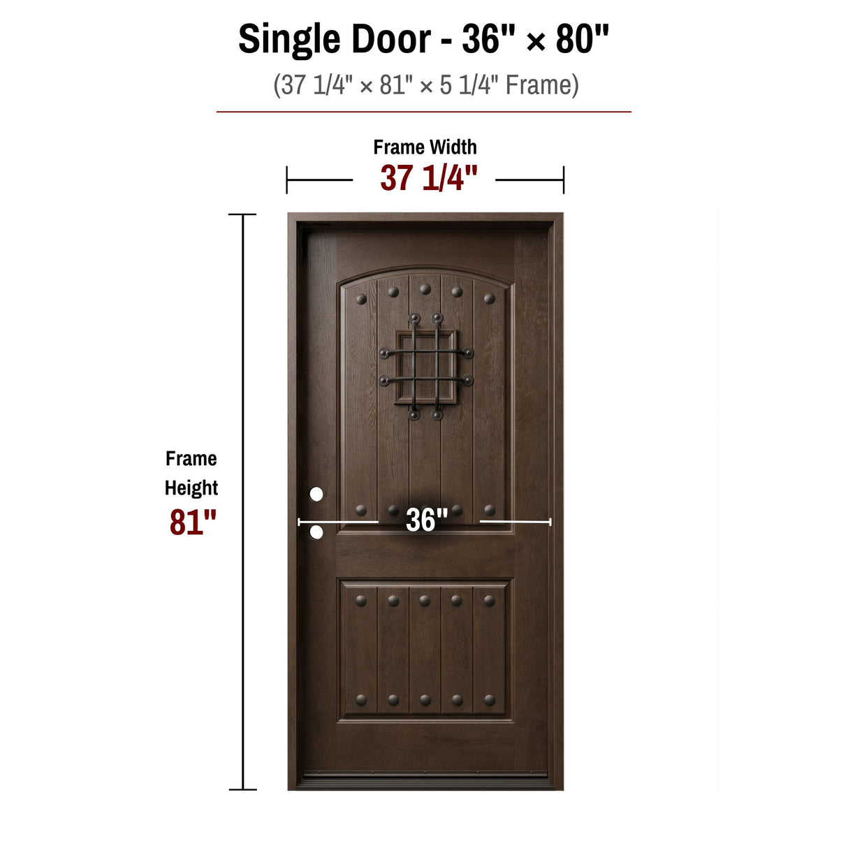 Fiberglass Exterior Door FD05