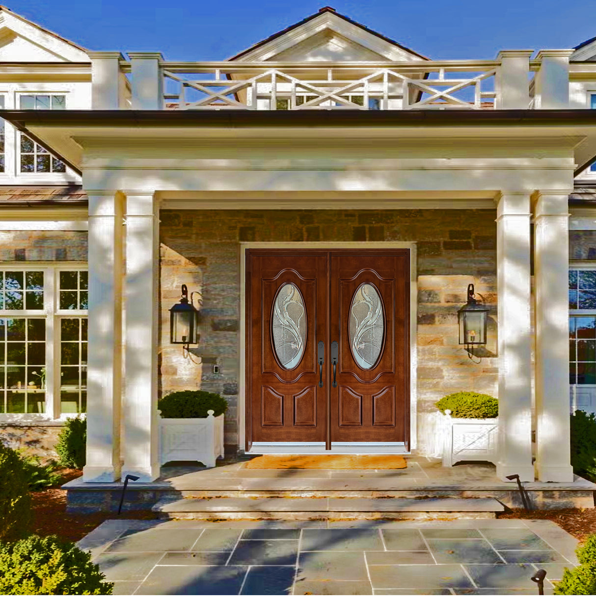 Solid Wood Exterior Door-M800G