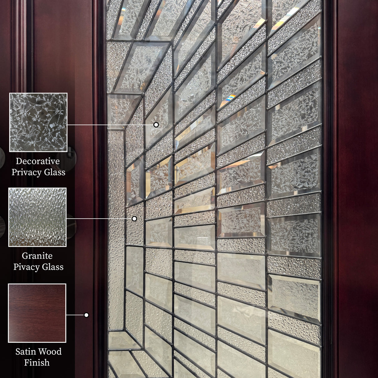 Solid Wood Exterior Door 300I -Time Tunnel