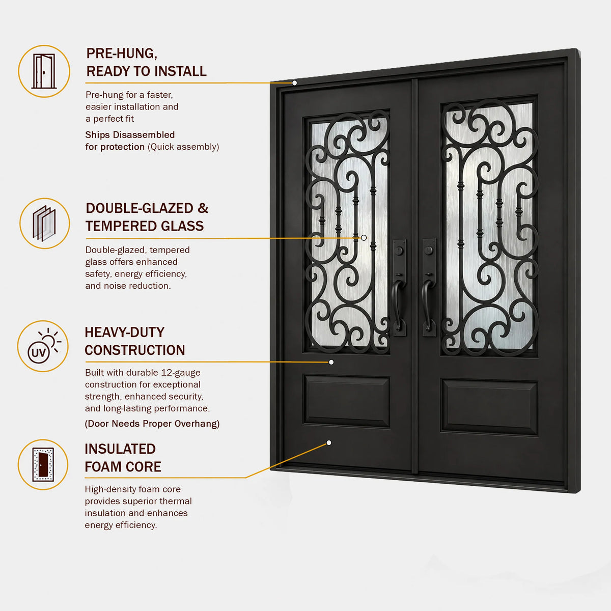 Iron Front Door (ID03)
