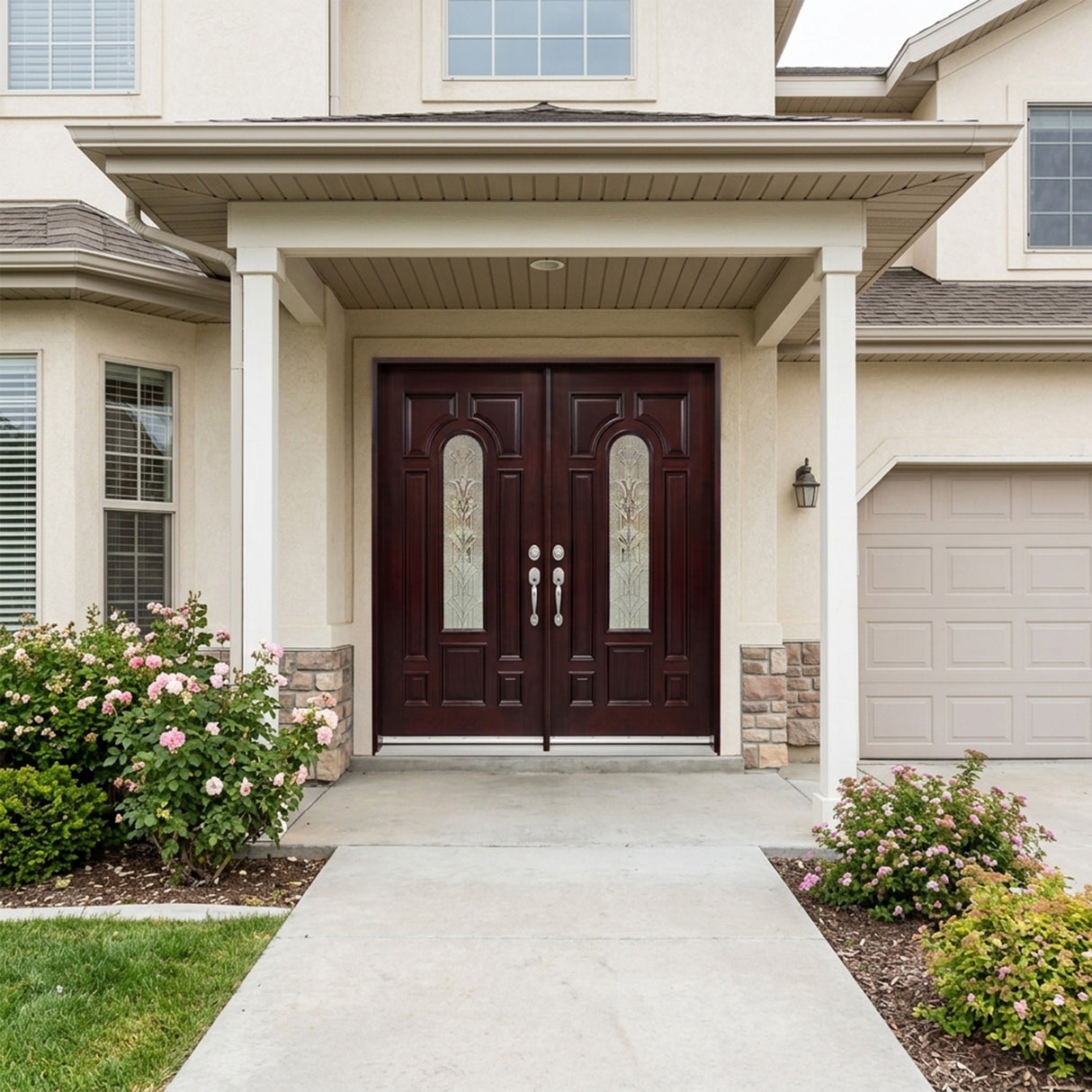 Solid Wood Entry Door-M280