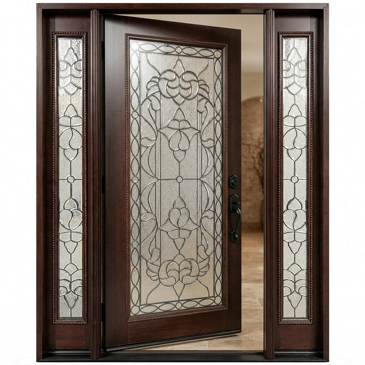 Solid Wood Exterior Door M577