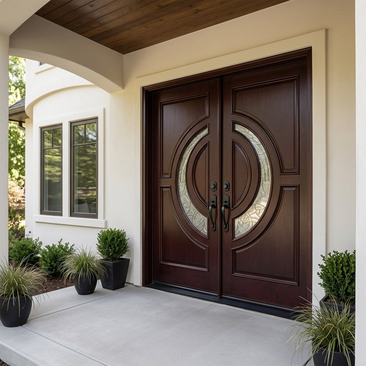 Solid Wood Exterior Door M580E
