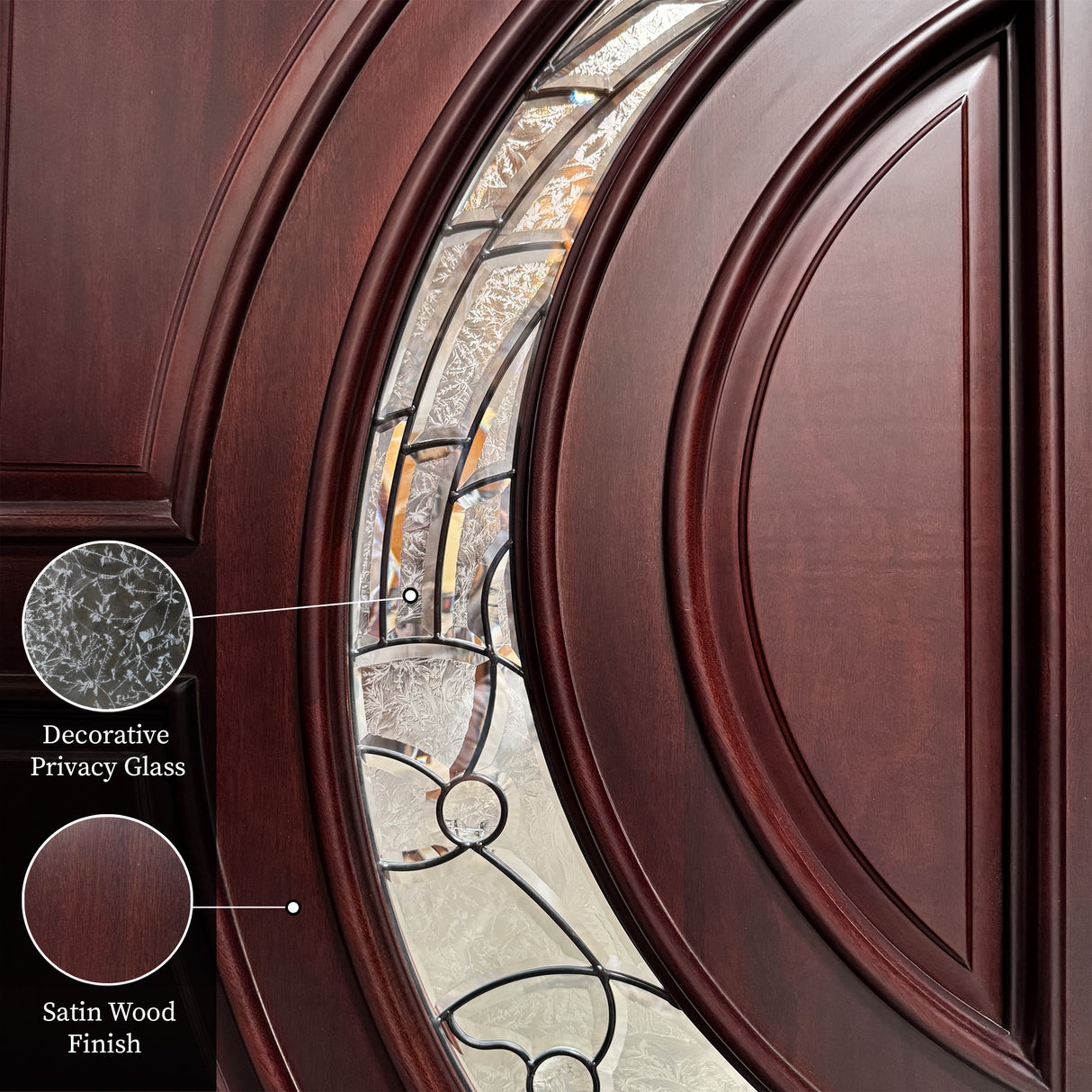 Solid Wood Exterior Door M580E