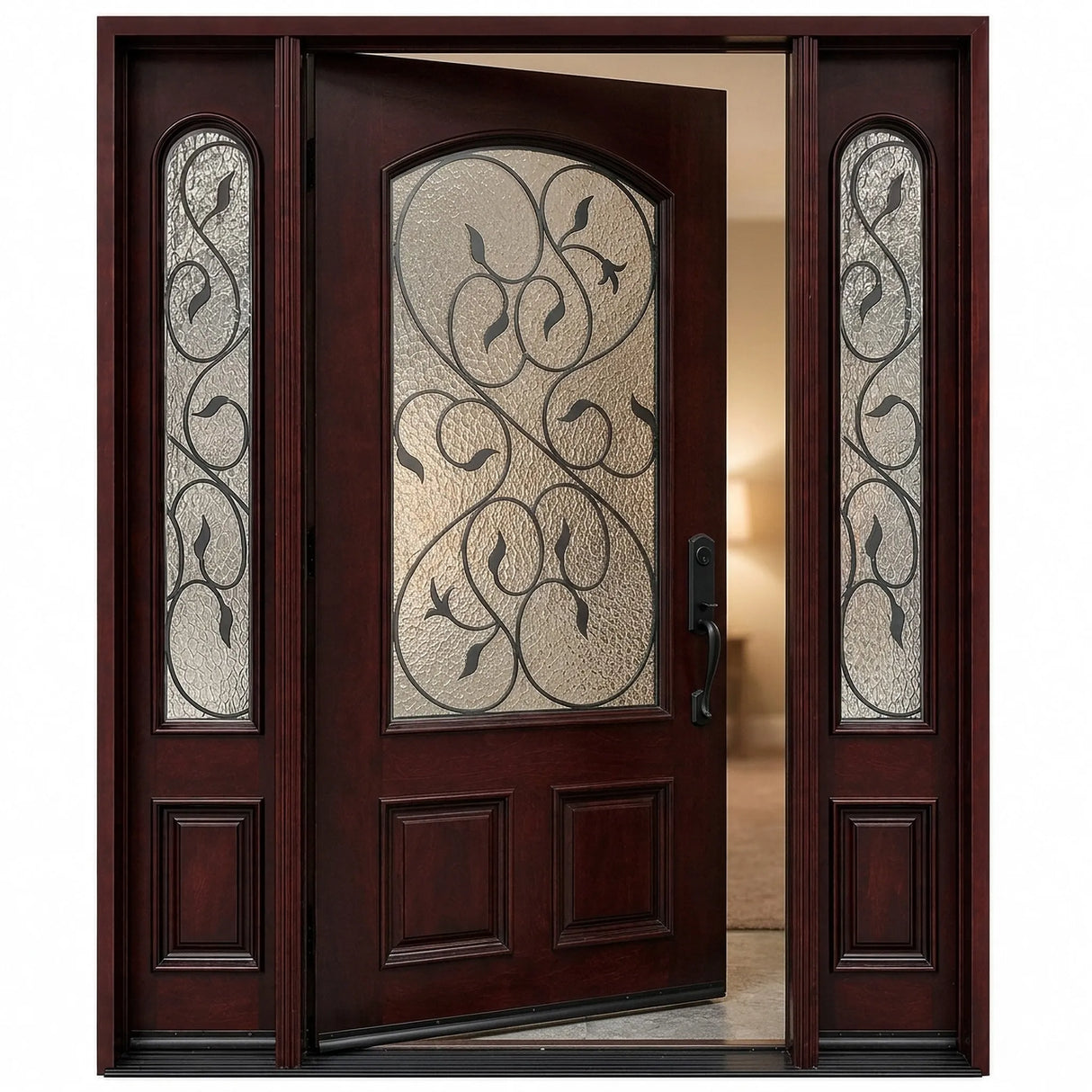 Prehung Solid Wood Entry Door - M002