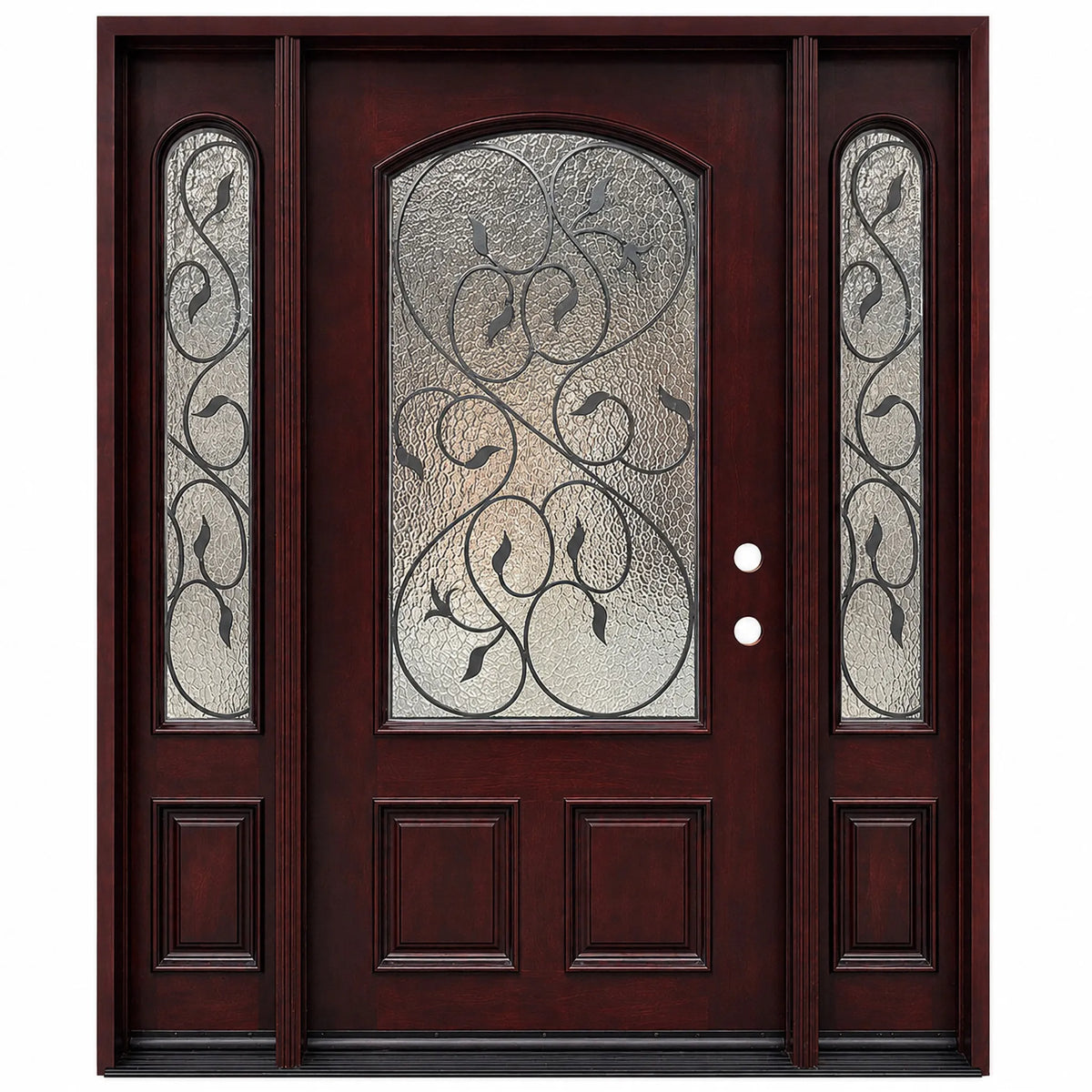 Prehung Solid Wood Entry Door - M002