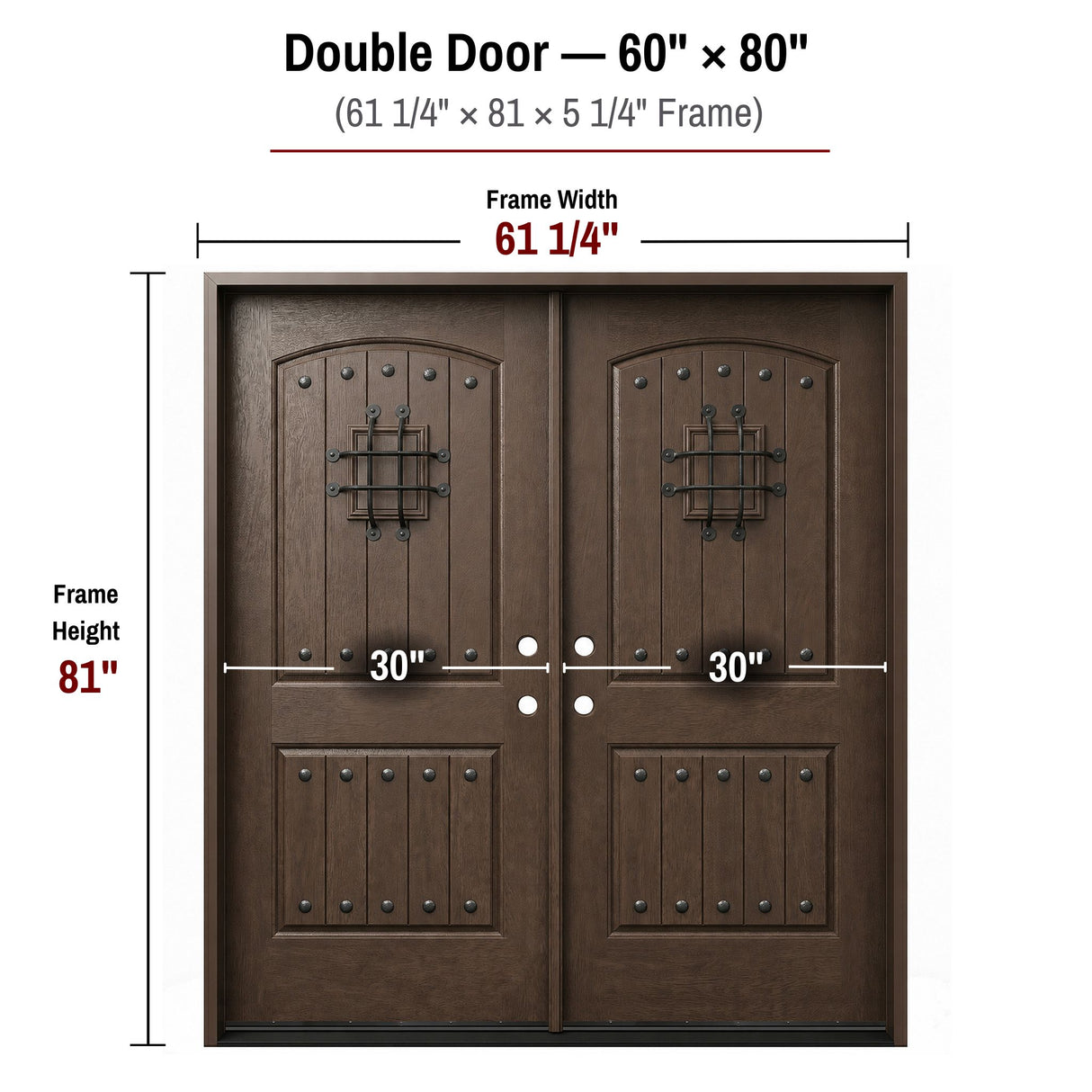 Fiberglass Exterior Door FD05