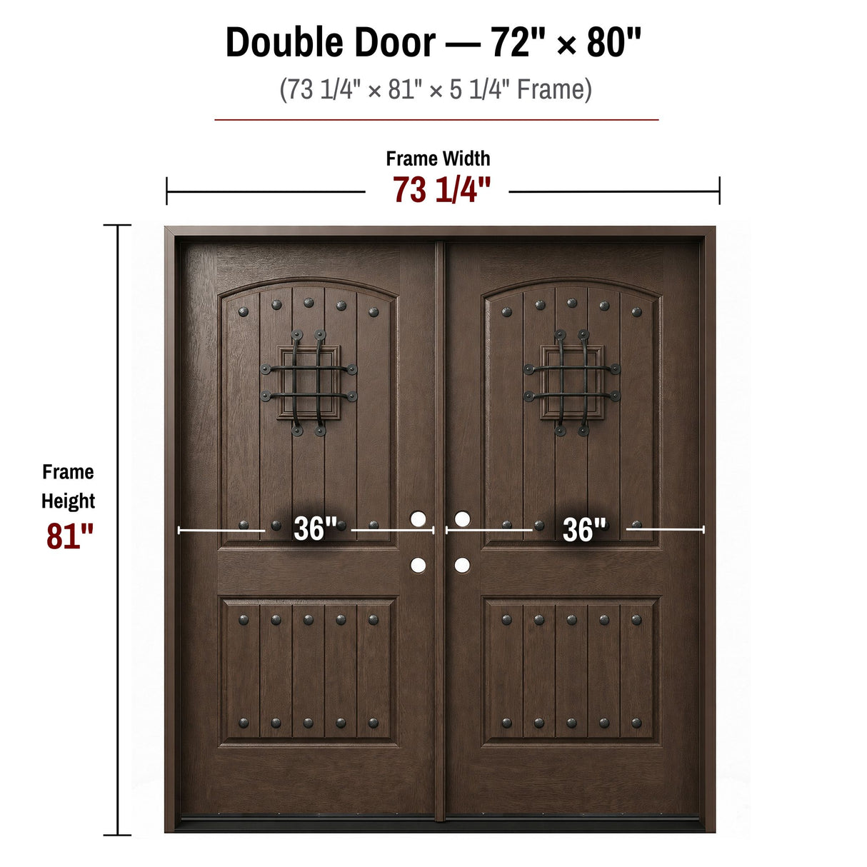 Fiberglass Exterior Door FD05