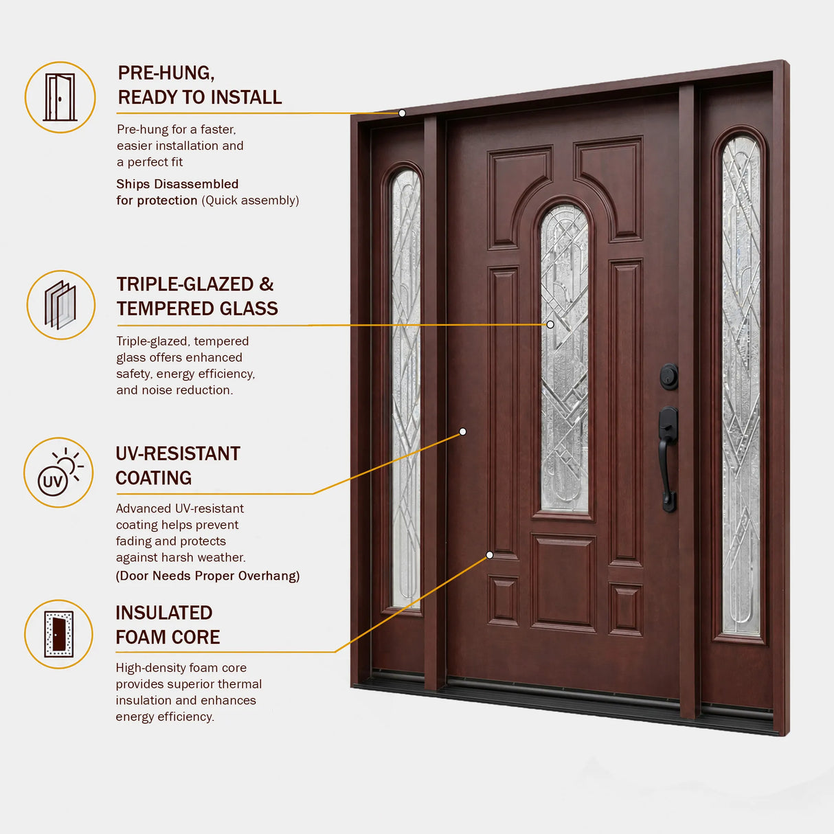 FD280B Fiberglass Doors