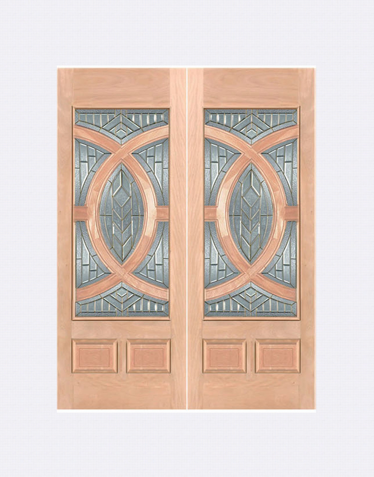 Slab Solid Wood  Door – M680A