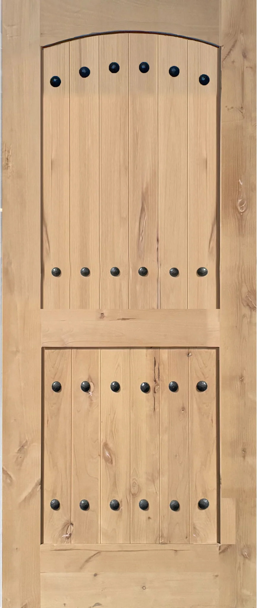 Knotty Alder Solid Wood Slab Door- Maricopa  No View