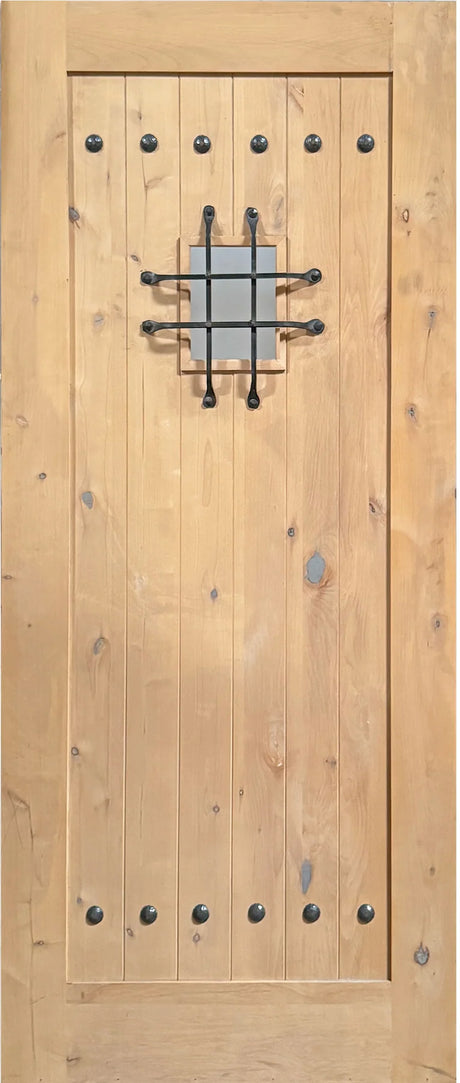 Knotty Alder Wood Slab Door Oracle Exterior Entry – Closeout Sale