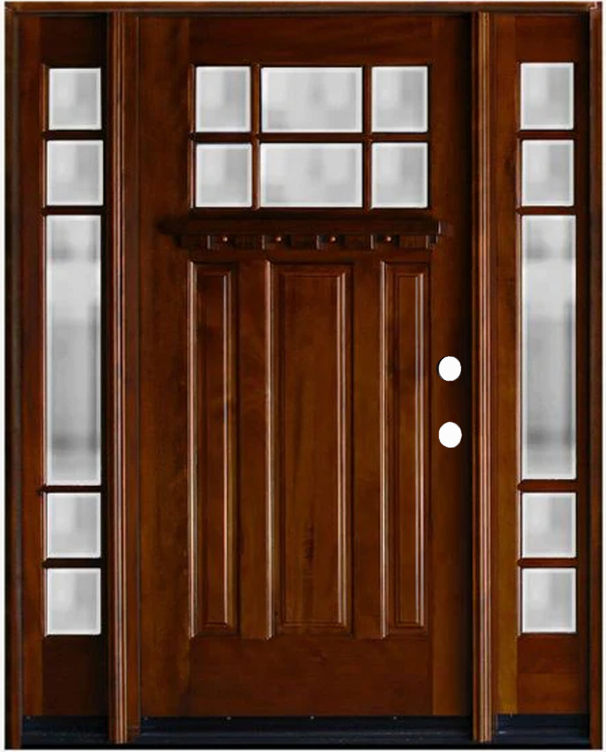 Solid Wood Exterior Door- Huntington