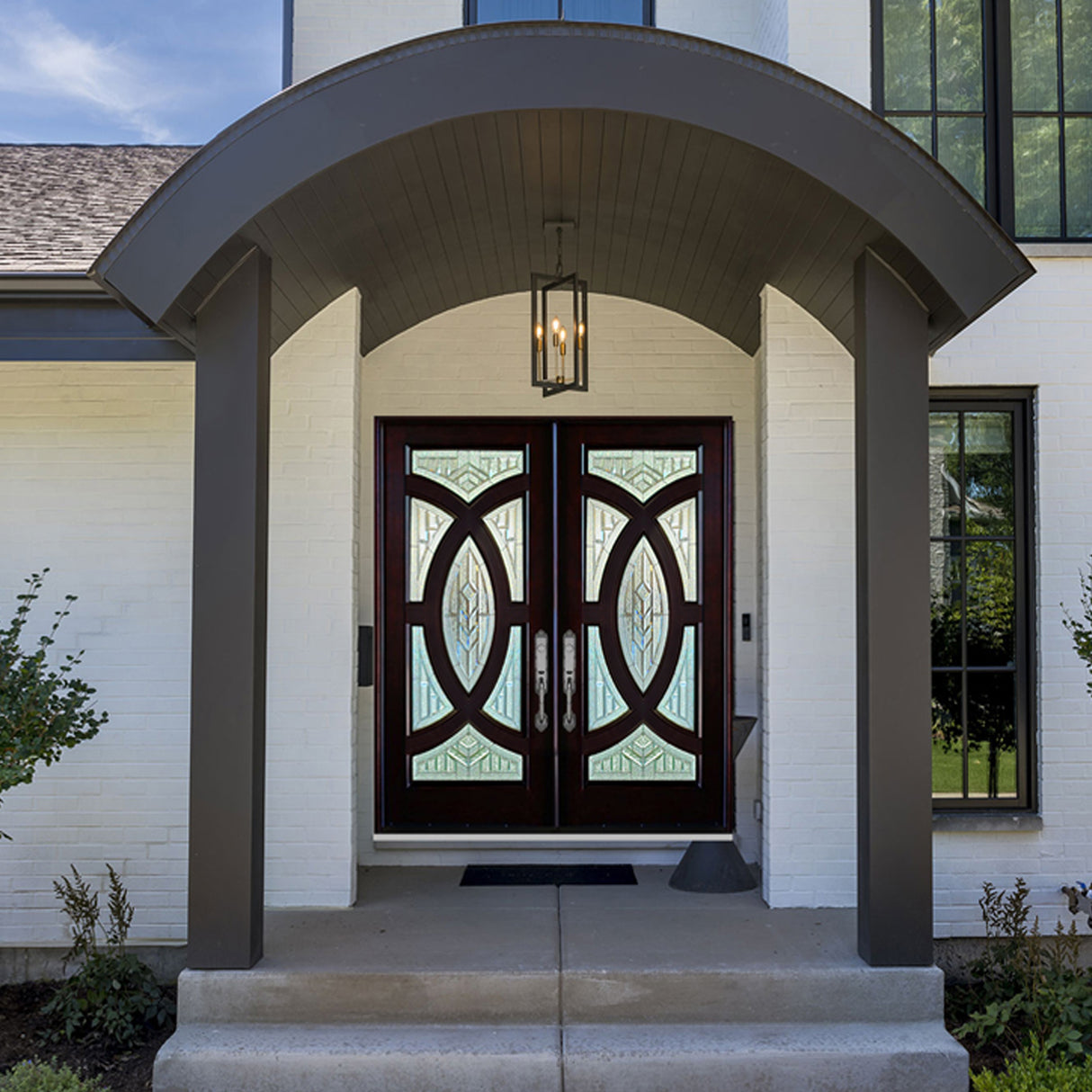 Solid Wood Exterior Door M705A