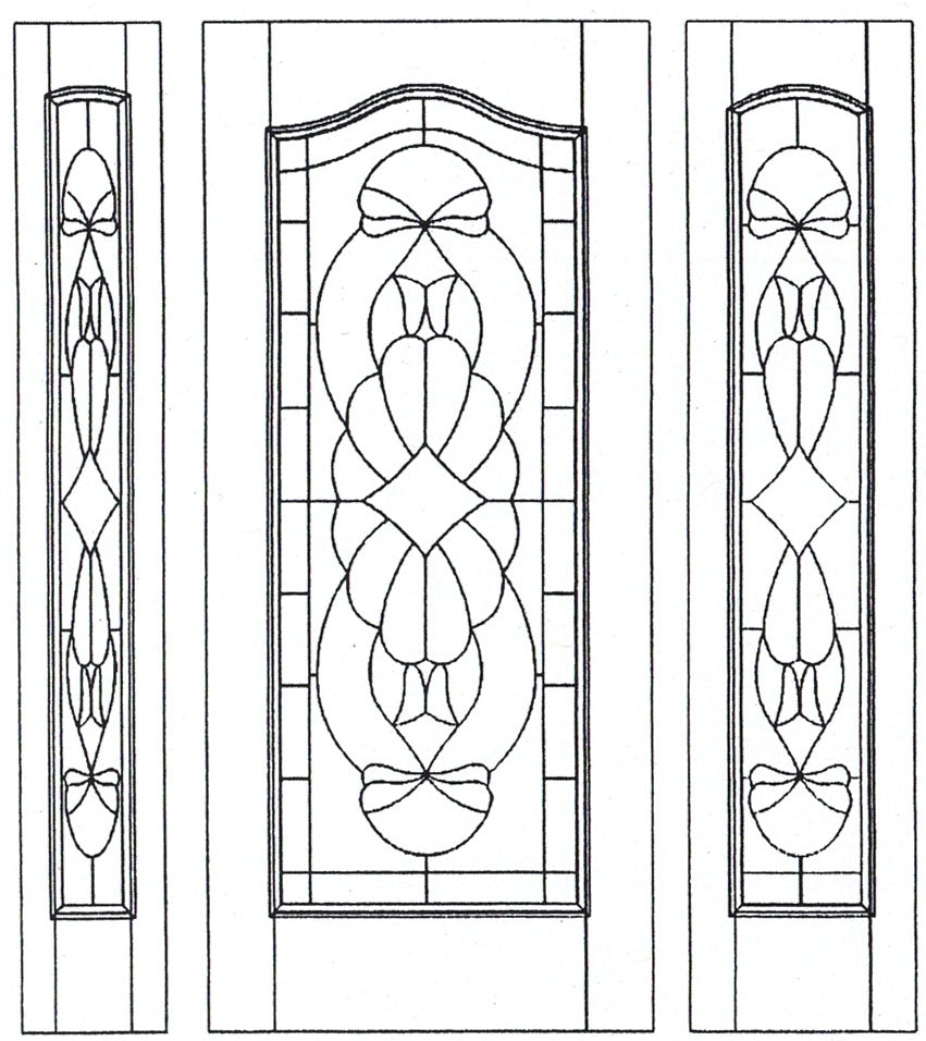 Slab Solid Wood Exterior Door - Rome