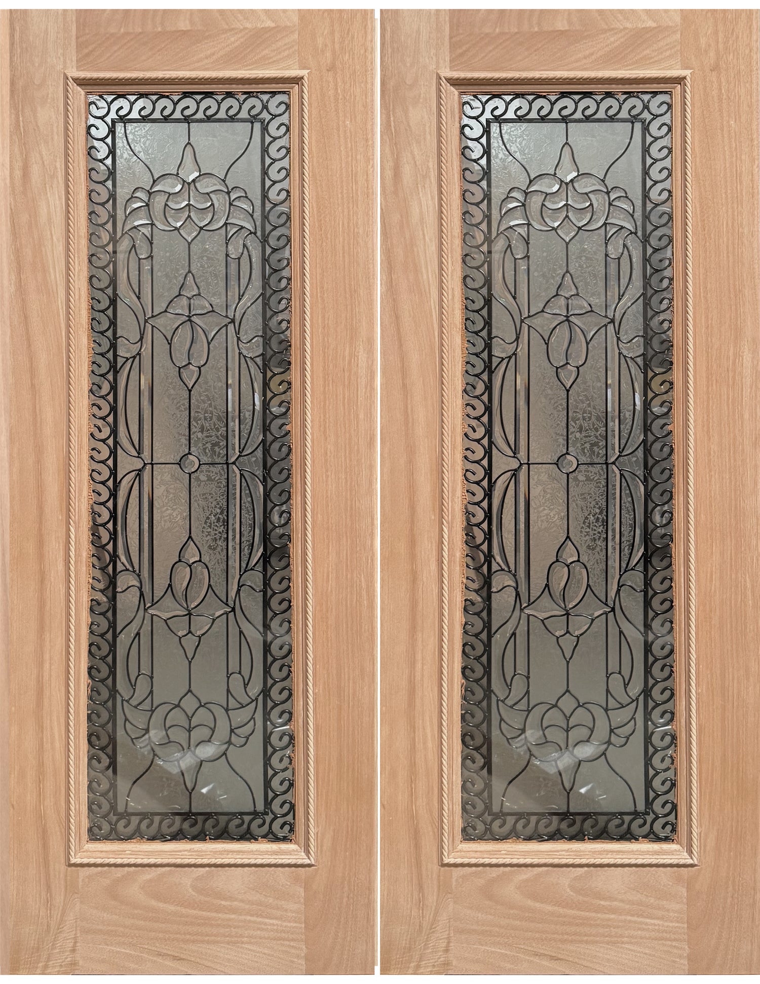 M766 Slab Wood Entry Door – Closeout