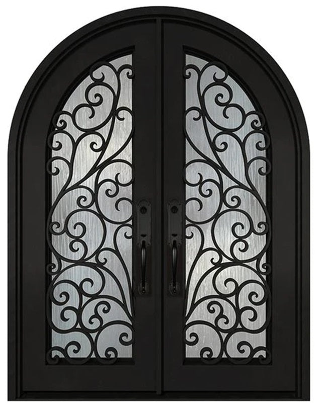 double entry doors with sidelights