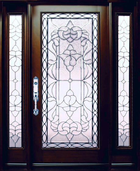 Front Door With Single Sidelight