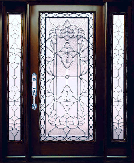 Front Door With Single Sidelight