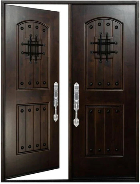 Knotty Alder Doors
