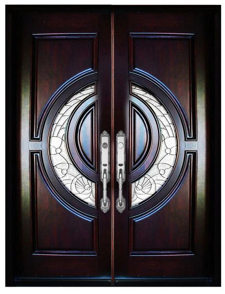 Mahogany Front Door