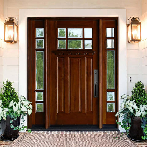 Single Door with Sidelights
