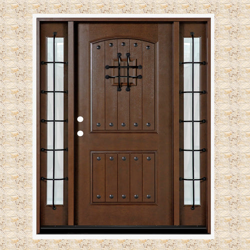 Castle Exterior Fiberglass Door
