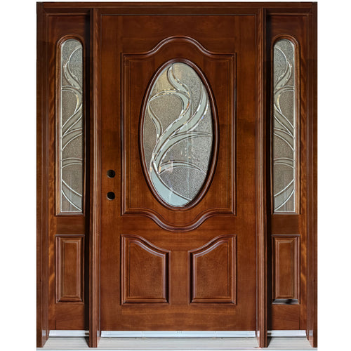 M800G Exterior Entry Wood Doors