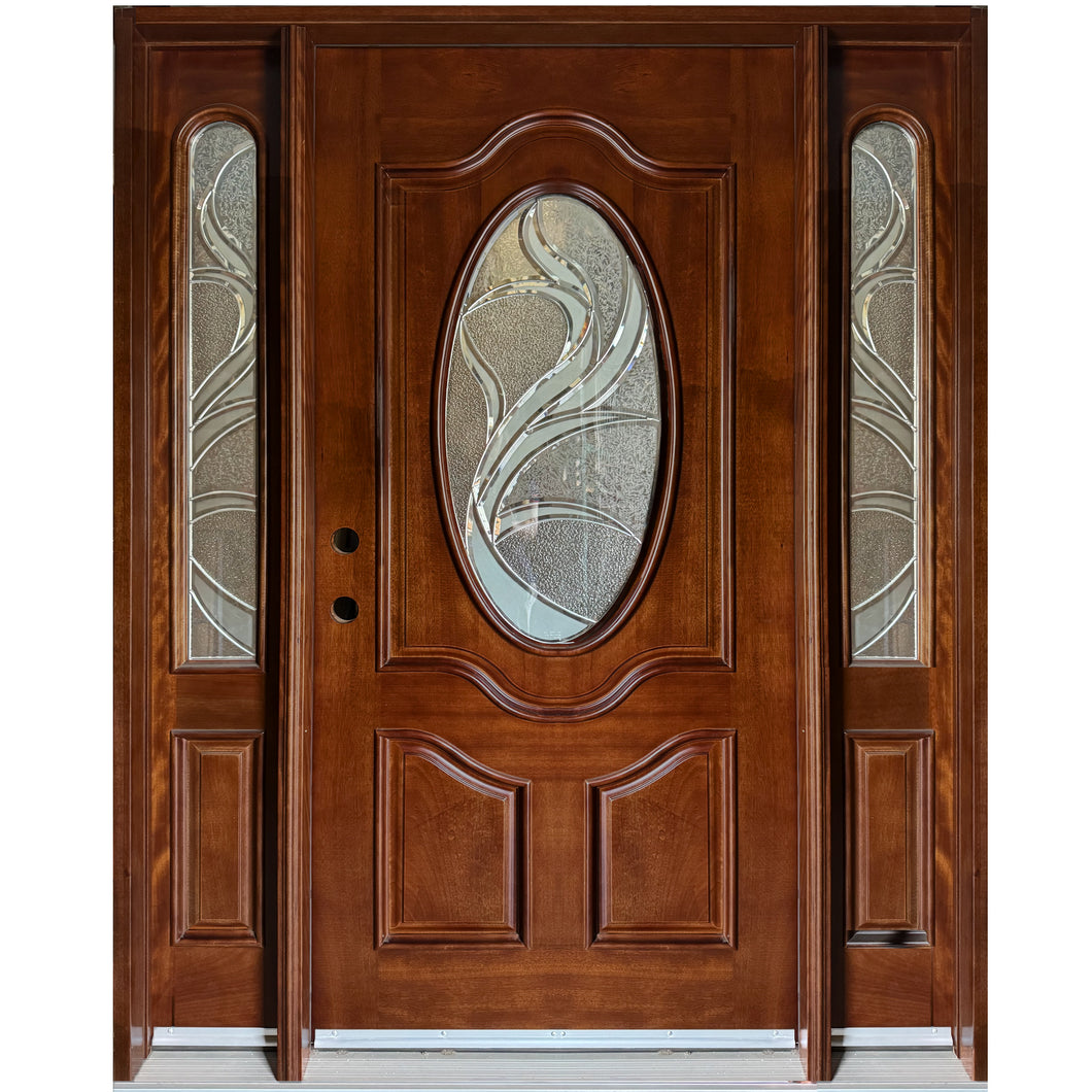 M800G Exterior Entry Wood Doors