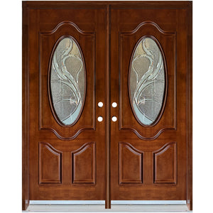 M800G Exterior Entry Wood Doors