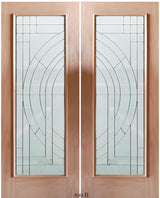 M300 Series Mahogany Slab Door – Closeout Sale