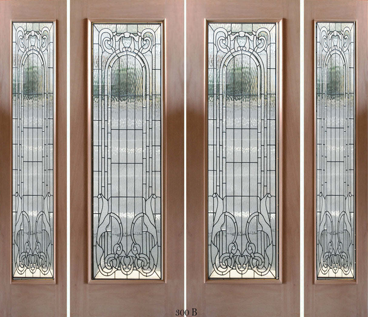M300 Series Mahogany Slab Door – Closeout Sale
