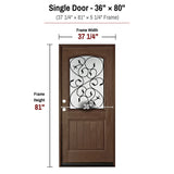 Fiberglass Exterior Door FD04W