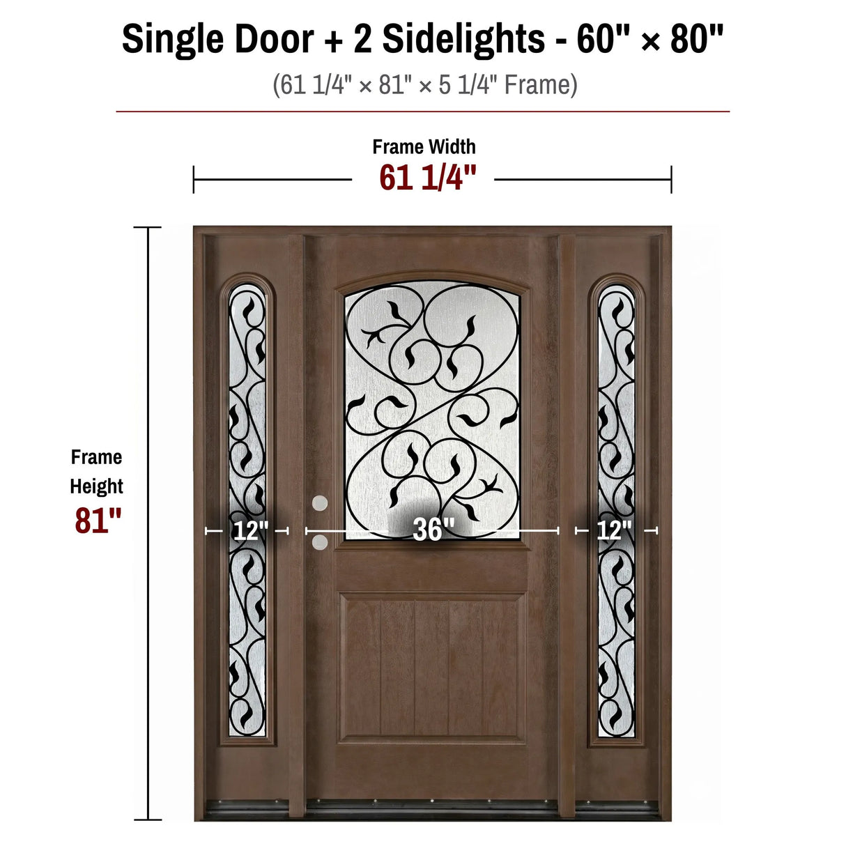 Fiberglass Exterior Door FD04W