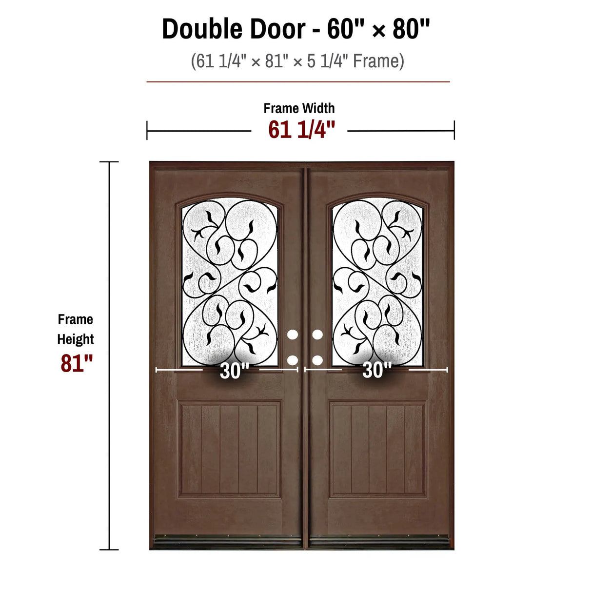 Fiberglass Exterior Door FD04W