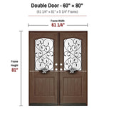 Fiberglass Exterior Door FD04W