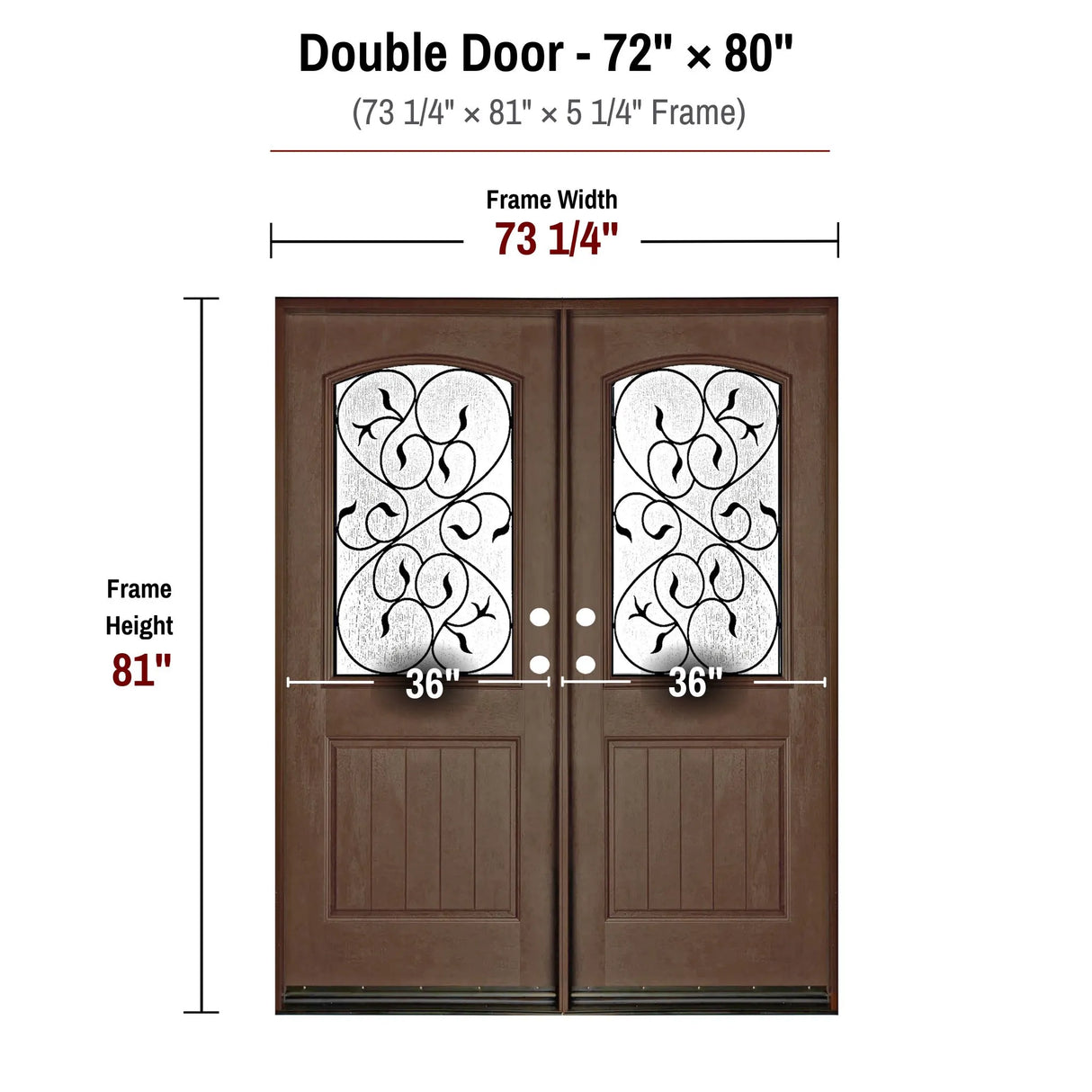 Fiberglass Exterior Door FD04W