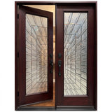 Solid Wood Exterior Door 300I -Time Tunnel
