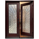 Solid Wood Exterior Door 300I -Time Tunnel