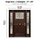 Brookside Wood Doors
