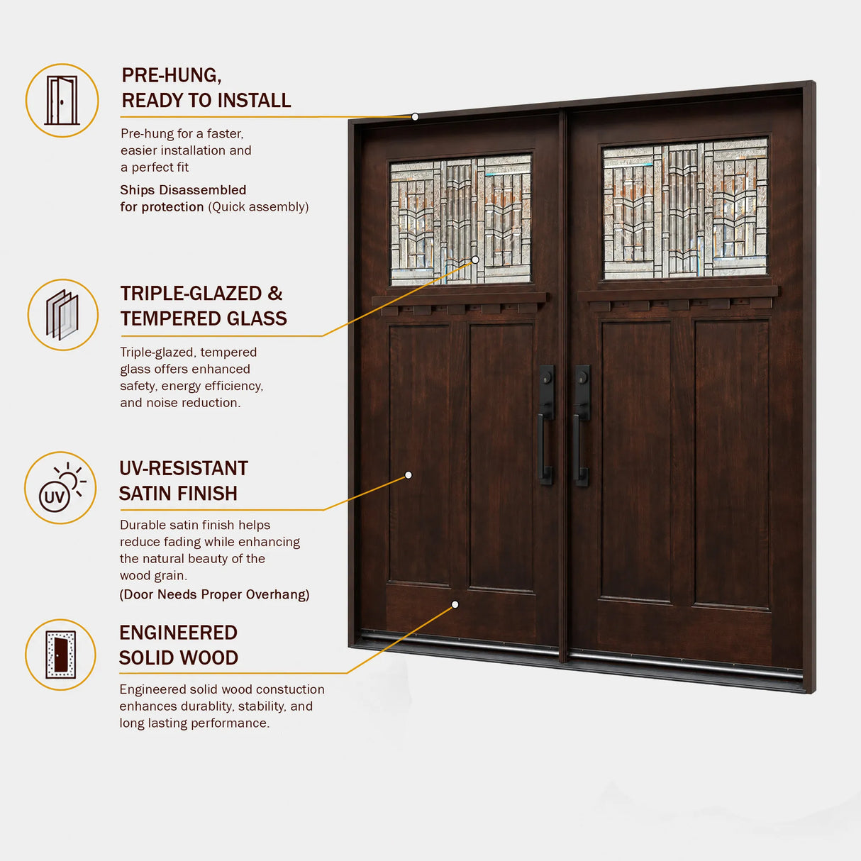 Brookside Wood Doors