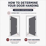 Solid Wood Exterior Door M580E
