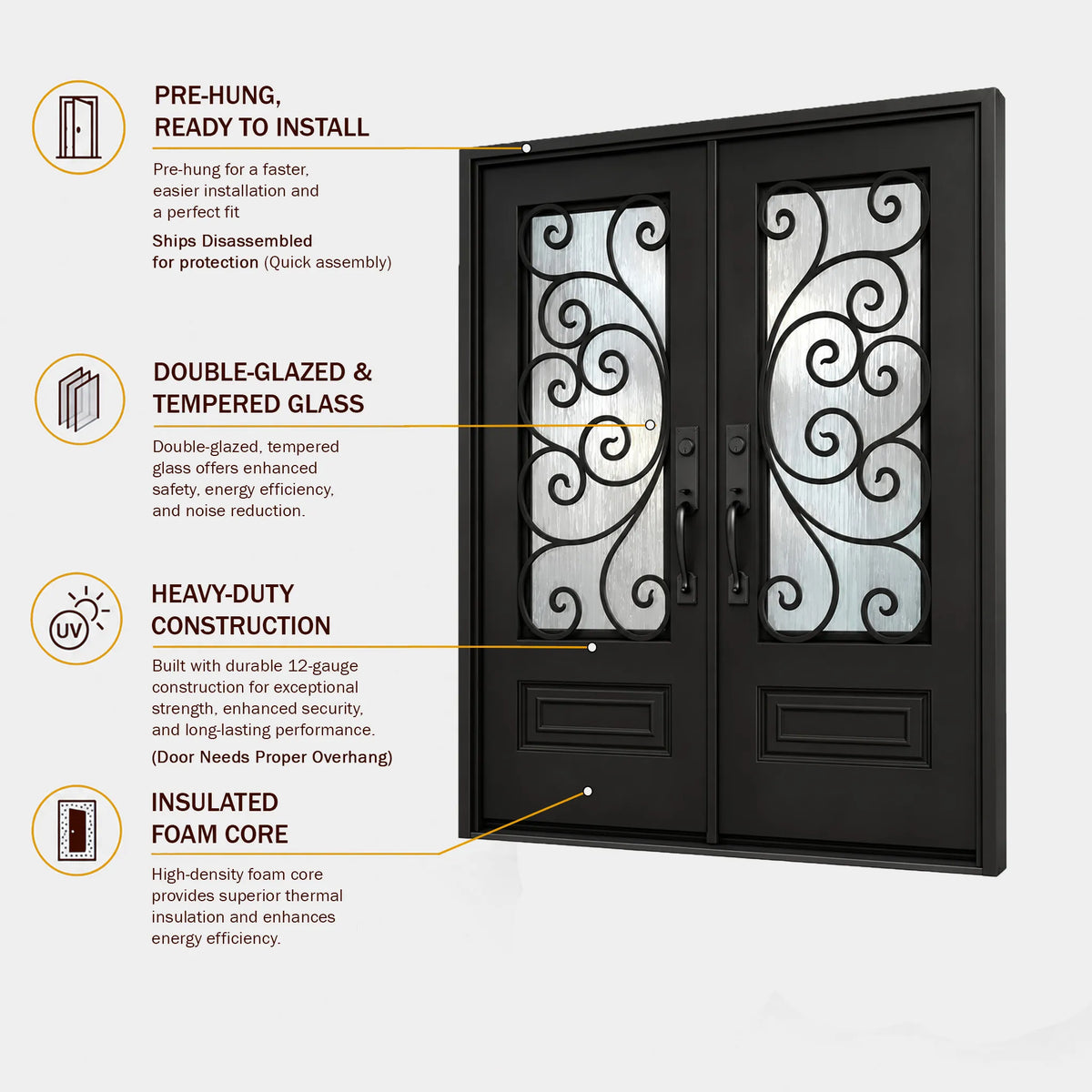 Iron Front Door (ID01)