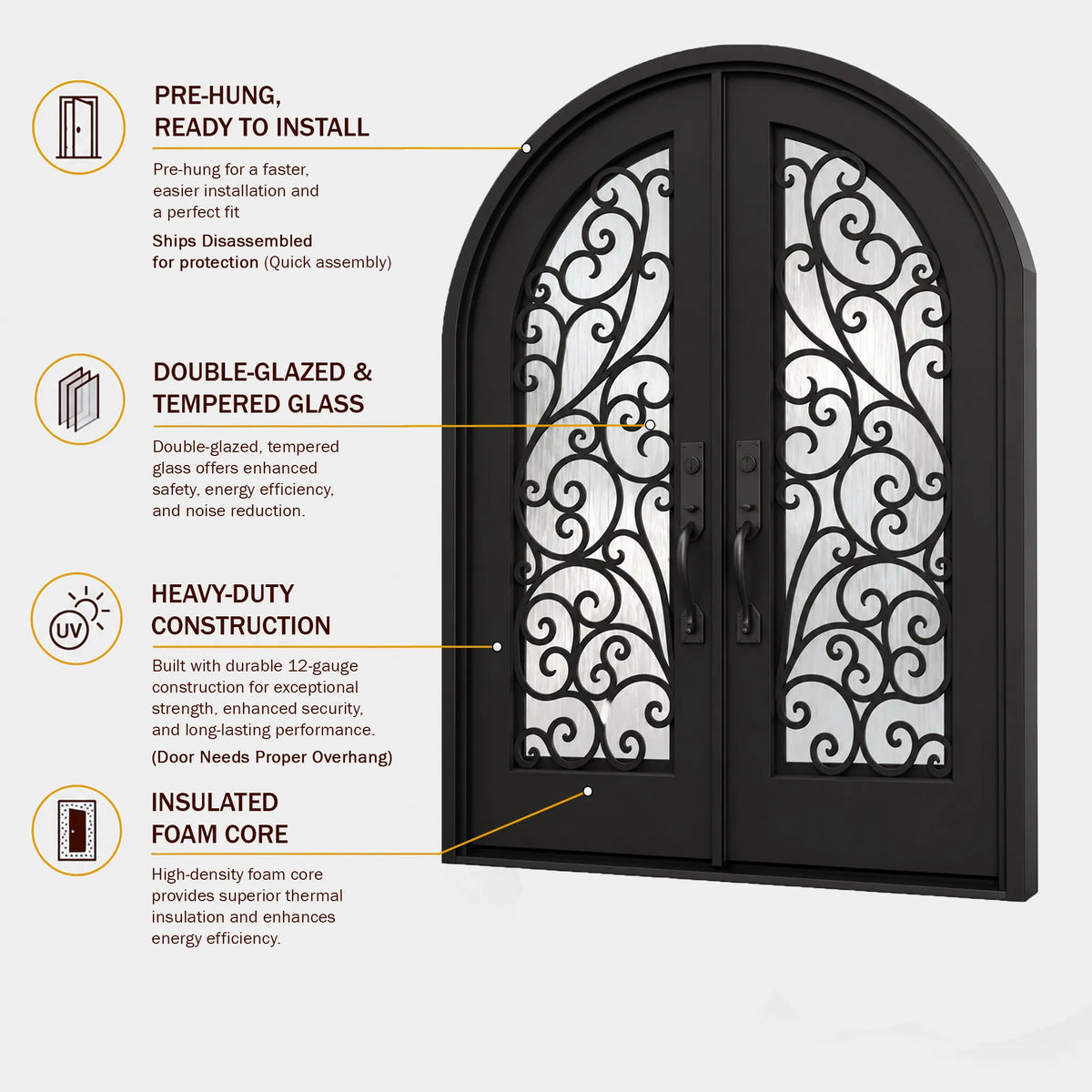 Iron Front Door (ID04)