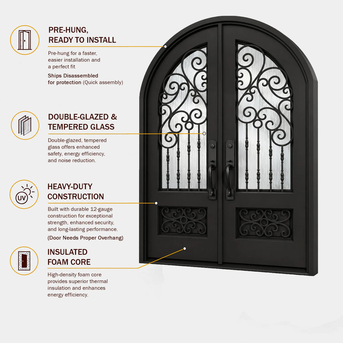 Iron Front Door (ID05)