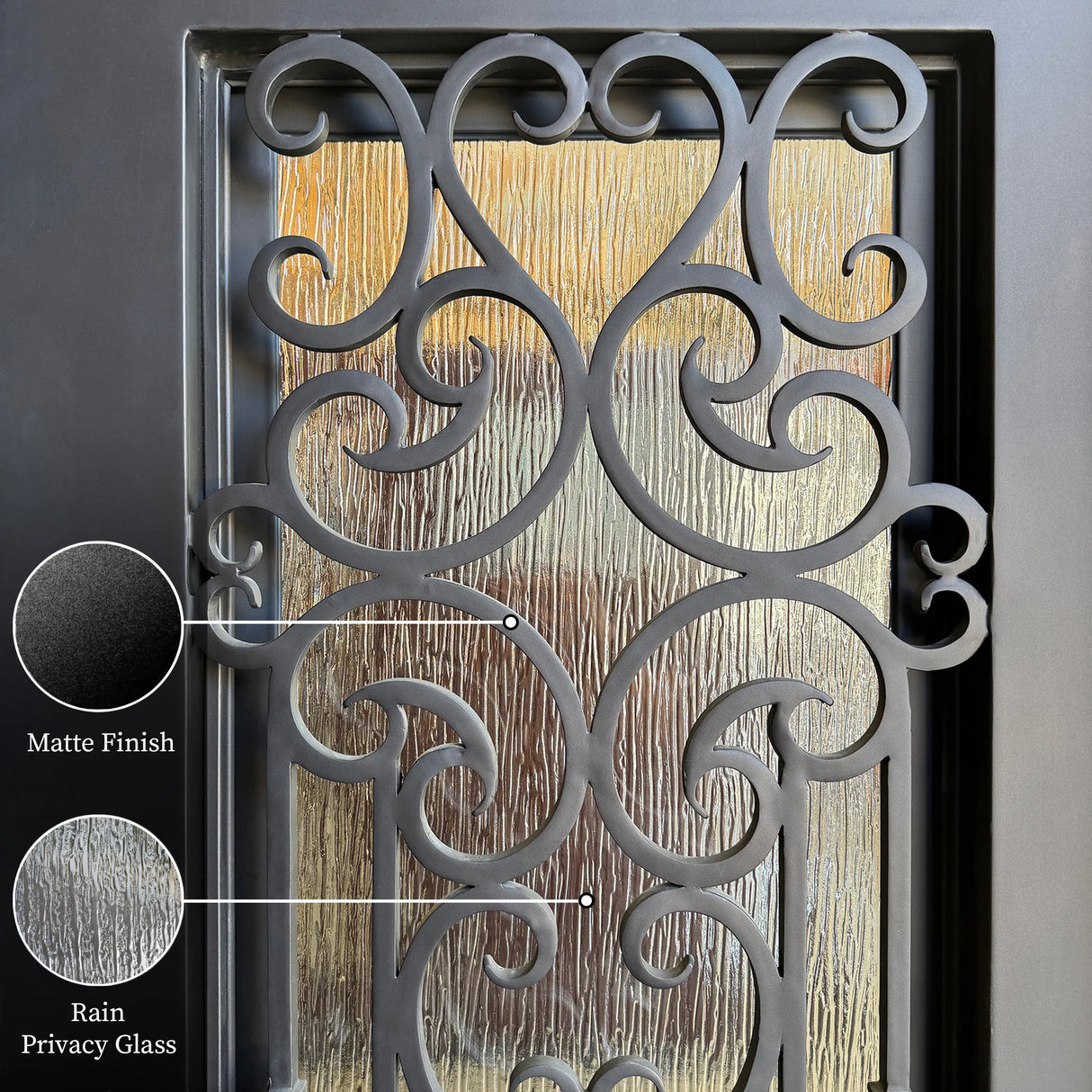 Iron Front Door (ID07)