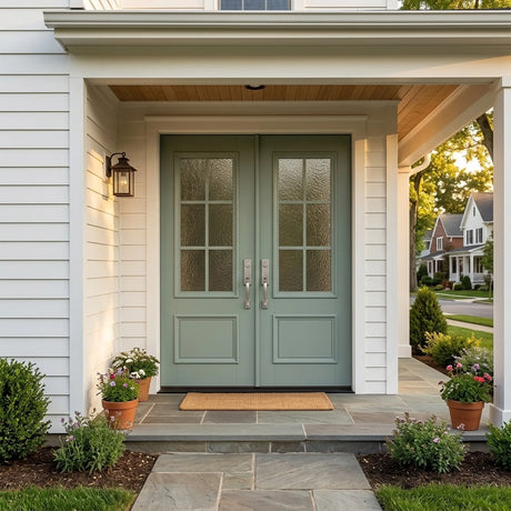 Iron Front Door (IDBlue)