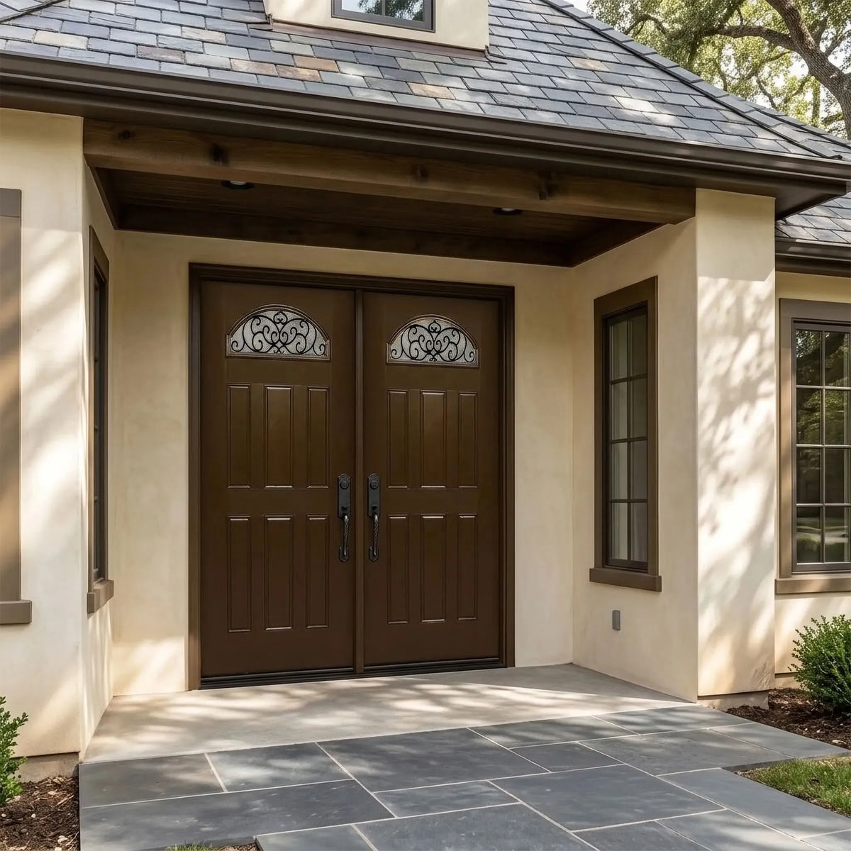 London Fiberglass Double Door