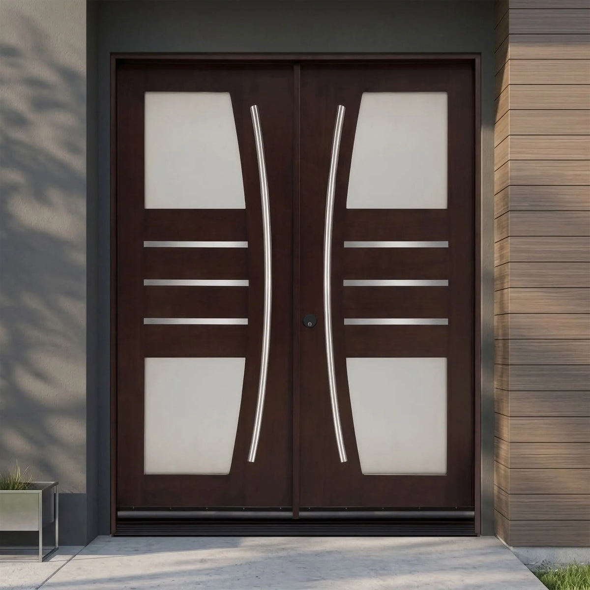 M1010 | Exterior Wood Double Doors